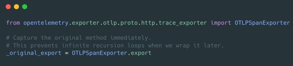 Capturing the original method